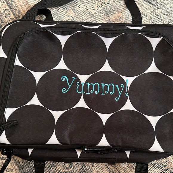 Thirty-one Big Dot Insulated Perfect Party Set NEVER USED!! Double 9x13 Tote - Picture 2 of 9